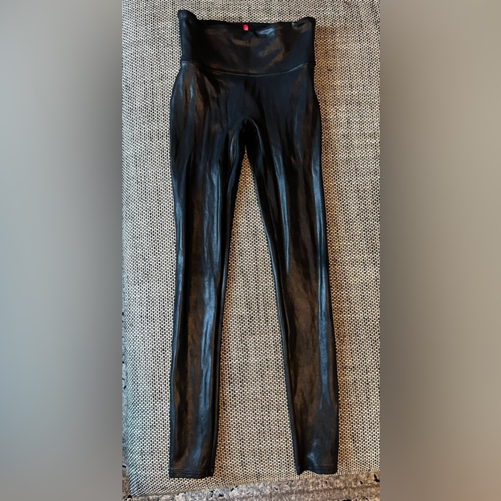 Spanx Faux Leather Leggings